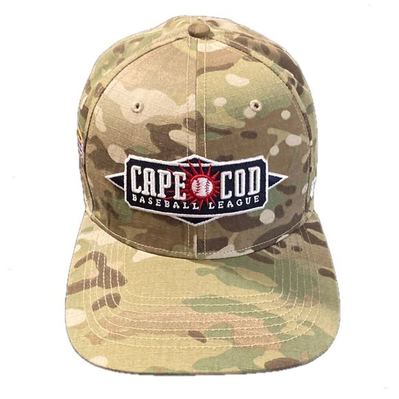 Cape Cod Baseball League Camo 47 Brand Fitted Baseball Cap Size 7 1/8 - Picture 2 of 8
